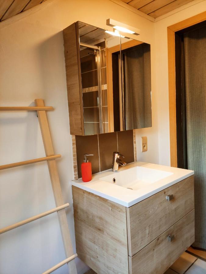 Lacs De L'Eau D'Heure Chez Oma 塞尔方丹 外观 照片